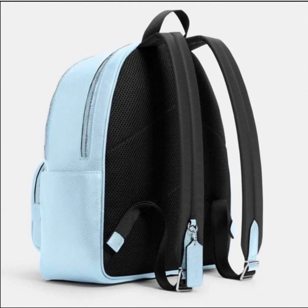 Coach Light Blue Backpack - Picture 2 of 15